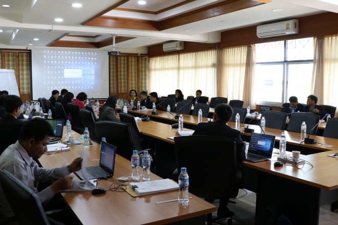 การประชุมเชิงปฏิบัติการปรับปรุงหลักสูตรระดับปริญญาตรีสายเทคโนโลยีหรือสายปฏิบัติการ (หลักสูตรปรับปรุง พ.ศ. 2563)