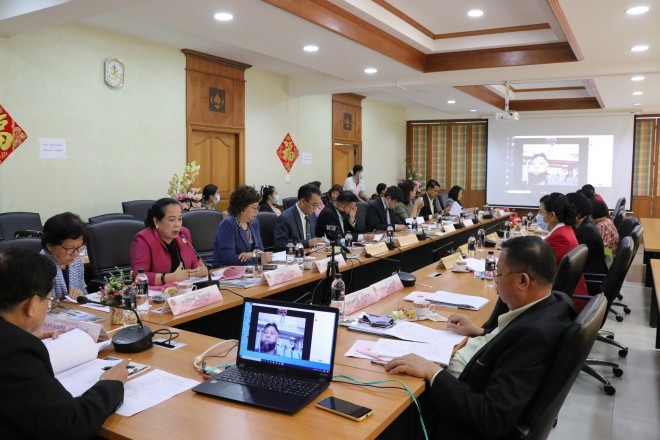 การประชุมคณะกรรมการสภาสถาบันการอาชีวศึกษากรุงเทพมหานคร ครั้งที่ 2-2564