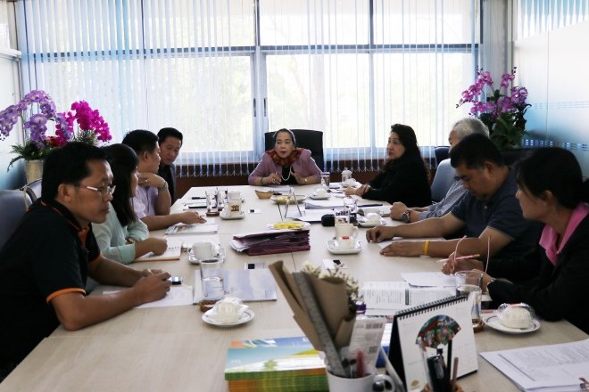 การประชุมหารือหลักสูตรเทคโนโลยีสถาปัตยกรรม และสาขาเทคโนโลยียานยนต์ วิทยาลัยเทคนิคราชสิทธาราม